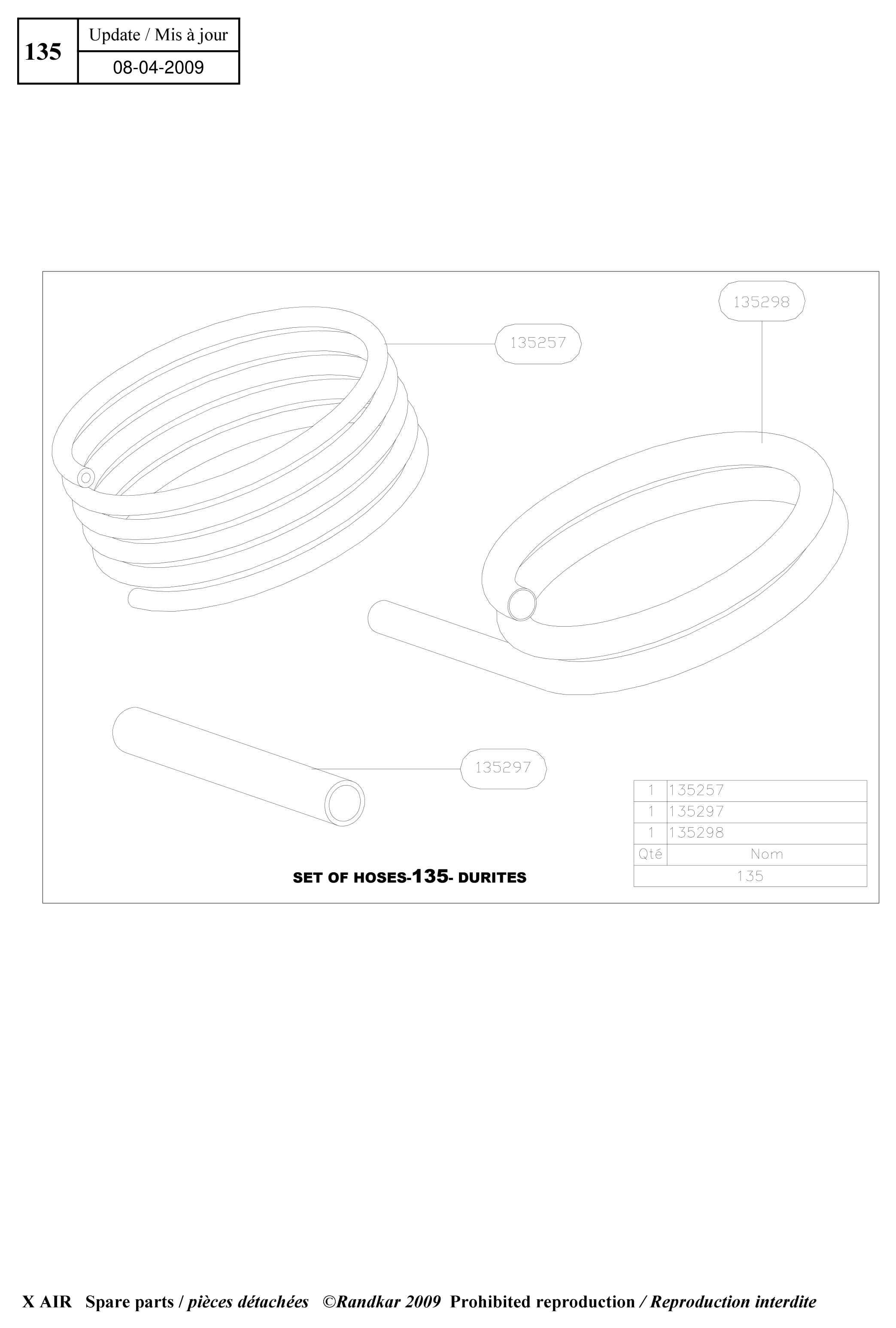 Hoses – X-Air parts diagram