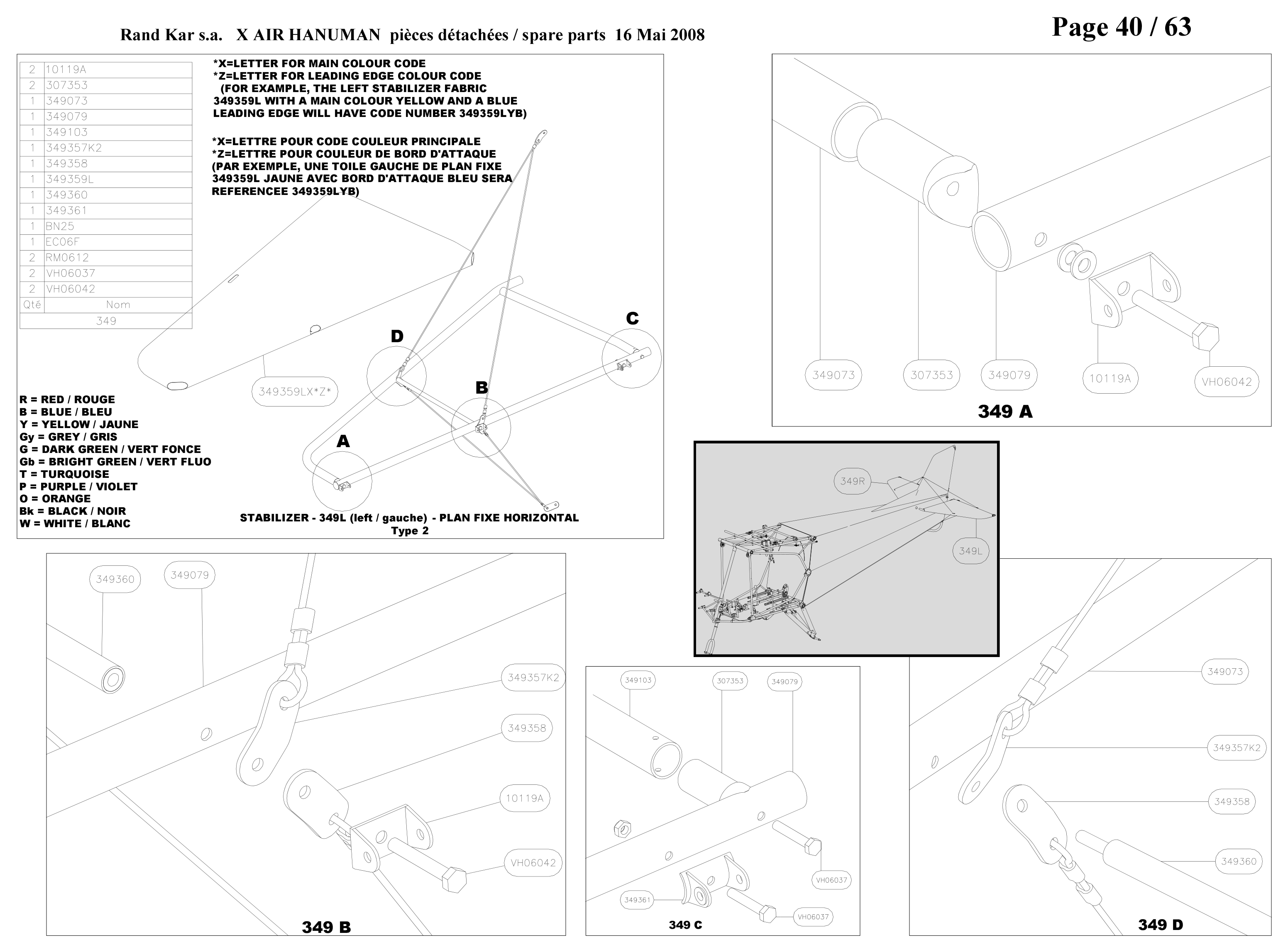 Stabilizer assy – Hanuman parts diagram