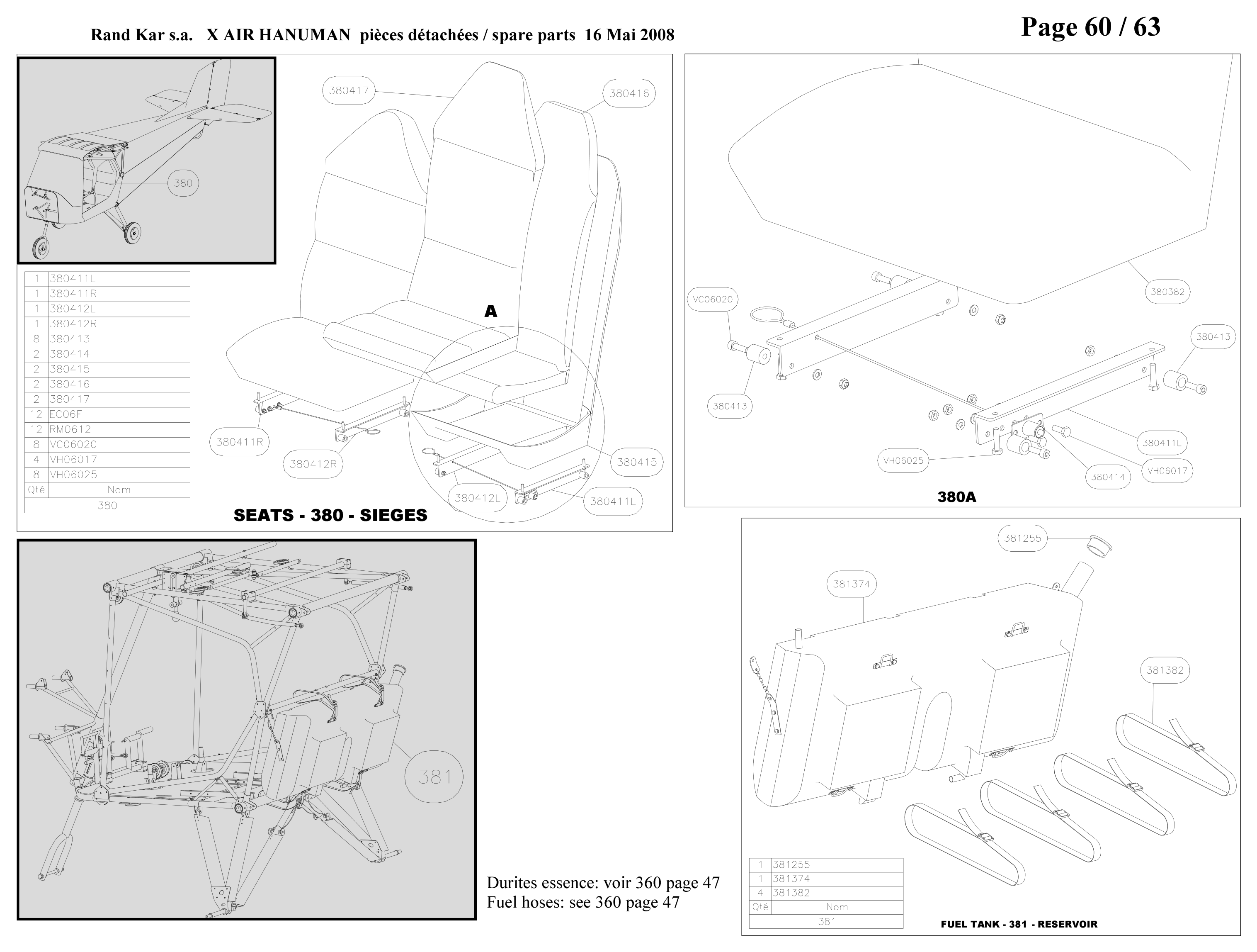 Fuel tank – Hanuman parts diagram