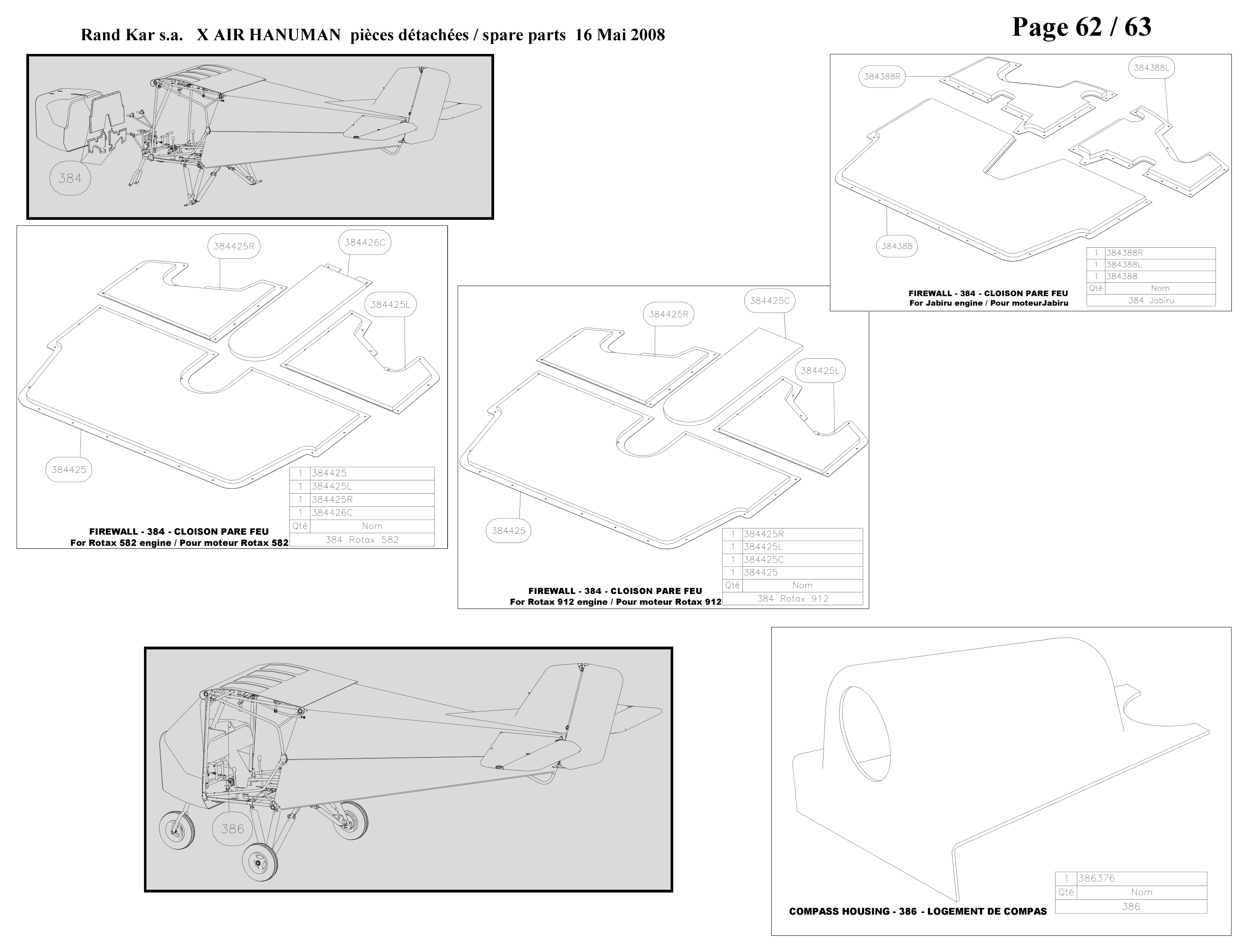 Firewall – Hanuman parts diagram