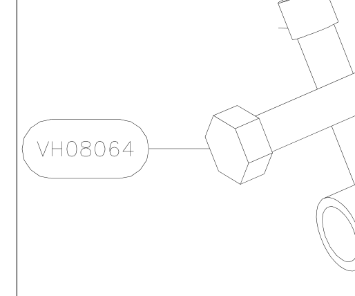 VH08064 – Fork mobile part (X-Air F Gumnam) spare part diagram