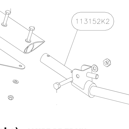 113152K2 – Main gear leg (X-Air F Gumnam) spare part diagram
