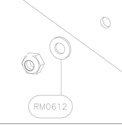 RM0612 – Keel rear part (X-Air) spare part diagram