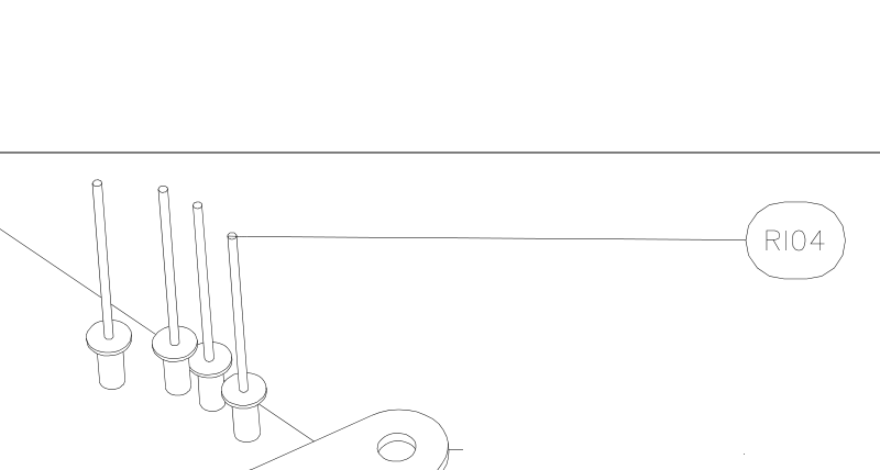 RI04 – Long jury struts (X-Air F Gumnam) spare part diagram