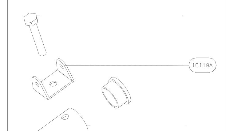 10119A – Fin trailing edge (X-Air F Gumnam) spare part diagram