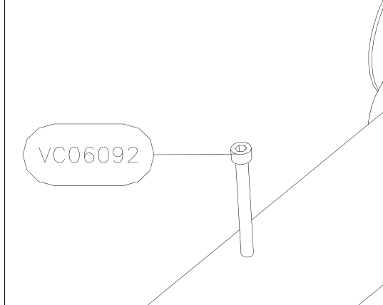 VC06092 – Keel rear part (X-Air) spare part diagram