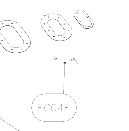 EC04F – Ailerons (X-Air F Gumnam) spare part diagram