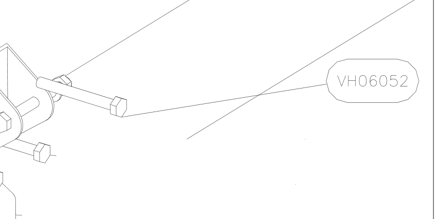 VH06052 – Keel rear part (X-Air) spare part diagram