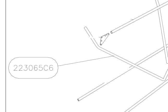 223065C6 – Fuselage fittings set (X-Air F Gumnam) spare part diagram