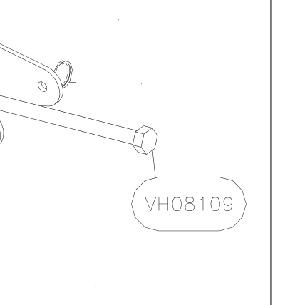 VH08109 – Keel rear part (X-Air) spare part diagram