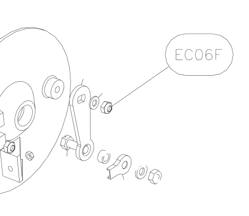 EC06F – Rear wheels (X-Air F Gumnam) spare part diagram
