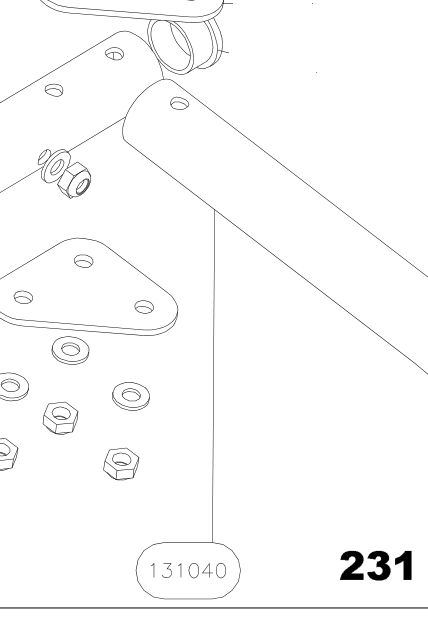 131040 – Elevator (X-Air F Gumnam) spare part diagram