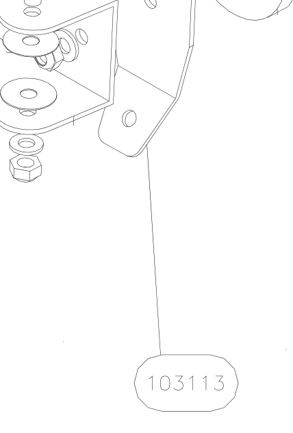103113 – Leading edge (X-Air) spare part diagram