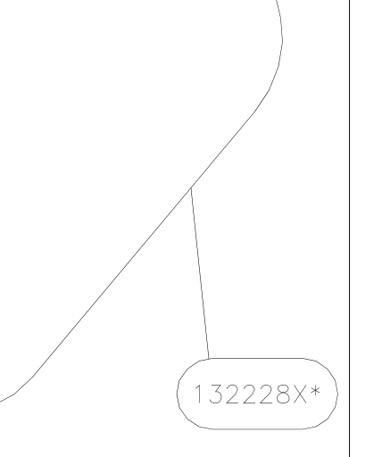 132228 – Rudder (X-Air F Gumnam) spare part diagram