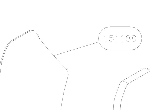 151188 – Seats (X-Air F Gumnam) spare part diagram