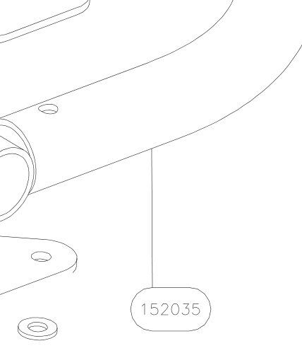 152035 – Stabilizer (X-Air F Gumnam) spare part diagram