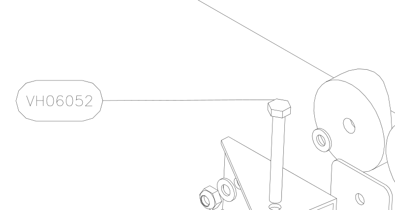 VH06052 – Leading edge (X-Air) spare part diagram