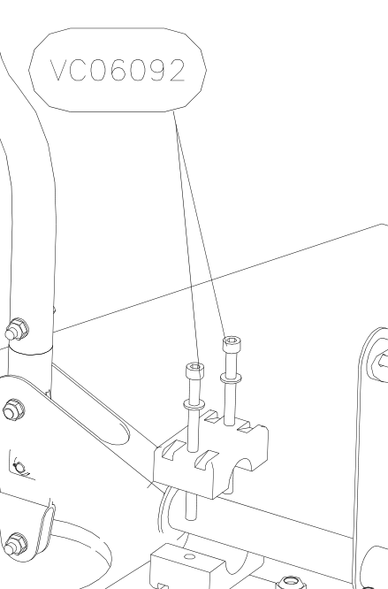 VC06092 – Control sticks (X-Air F Gumnam) spare part diagram