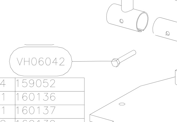 VH06042 – Throttle handles (X-Air F Gumnam) spare part diagram