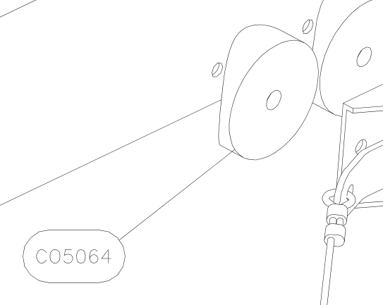 CO5064 – Leading edge (Hanuman) spare part diagram