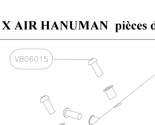 VB06015 – Leading edge (Hanuman) spare part diagram
