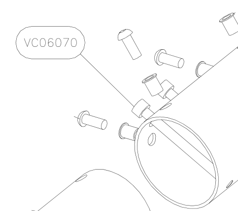 VC06070 – Leading edge (Hanuman) spare part diagram