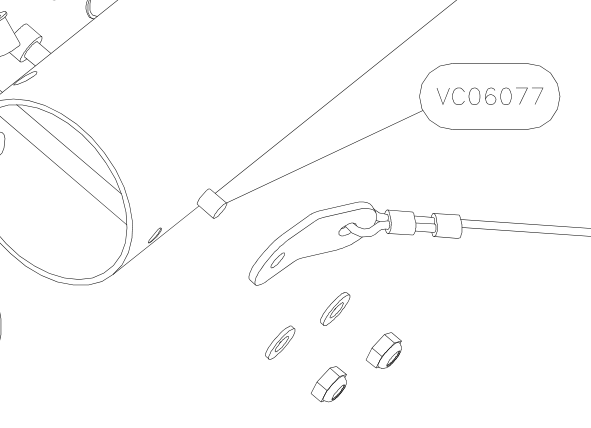 VC06077 – Leading edge (Hanuman) spare part diagram