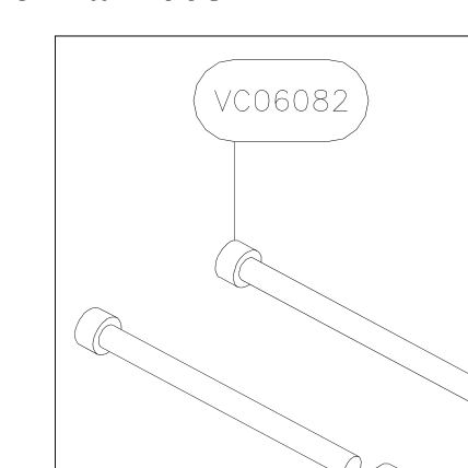 VC06082 – Leading edge (Hanuman) spare part diagram