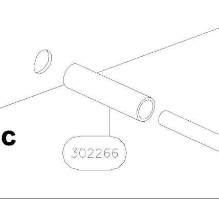 302266 – Trailing edge (Hanuman) spare part diagram