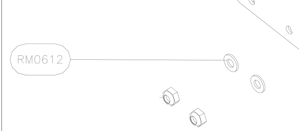 RM0612 – Trailing edge (X-Air) spare part diagram