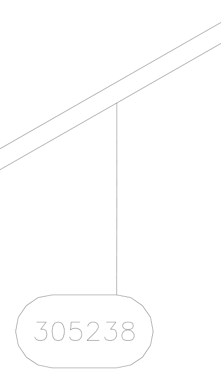 305238 – Set of battens (Hanuman) spare part diagram