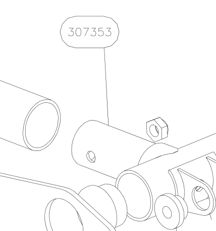 307353 – Elevator (Hanuman) spare part diagram