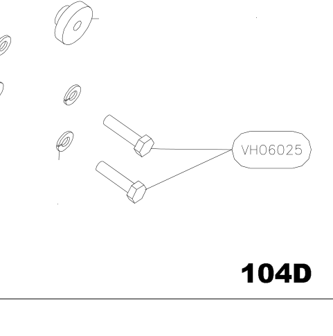 VH06025 – Trailing edge (X-Air) spare part diagram