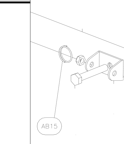 AB15 – Rudder (Hanuman) spare part diagram
