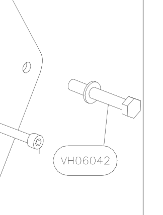 VH06042 – Rudder (Hanuman) spare part diagram