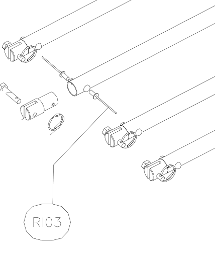 RI03 – Wing jury struts (Hanuman) spare part diagram