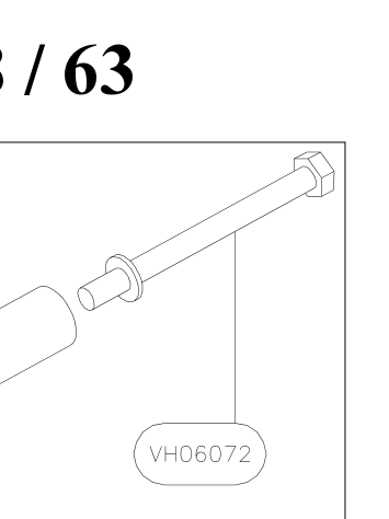 VH06072 – Flaps control (Hanuman) spare part diagram