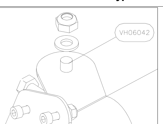 VH06042 – Upper fuselage tube (Hanuman) spare part diagram