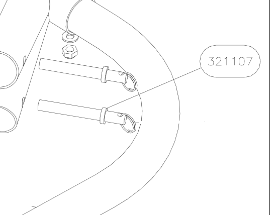 321107 – Fin trailing edge (Hanuman) spare part diagram