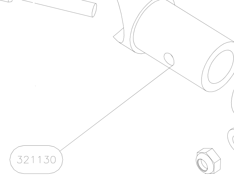 321130 – Fin trailing edge (Hanuman) spare part diagram