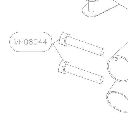 VH08044 – Fin trailing edge (Hanuman) spare part diagram