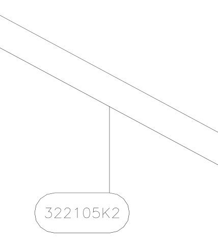 322105K2 – Fin compression tube (Hanuman) spare part diagram