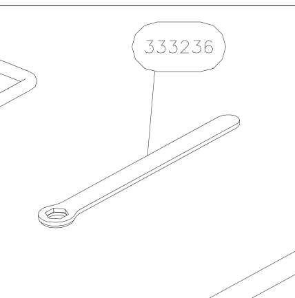333236 – Assembly tools (Hanuman) spare part diagram