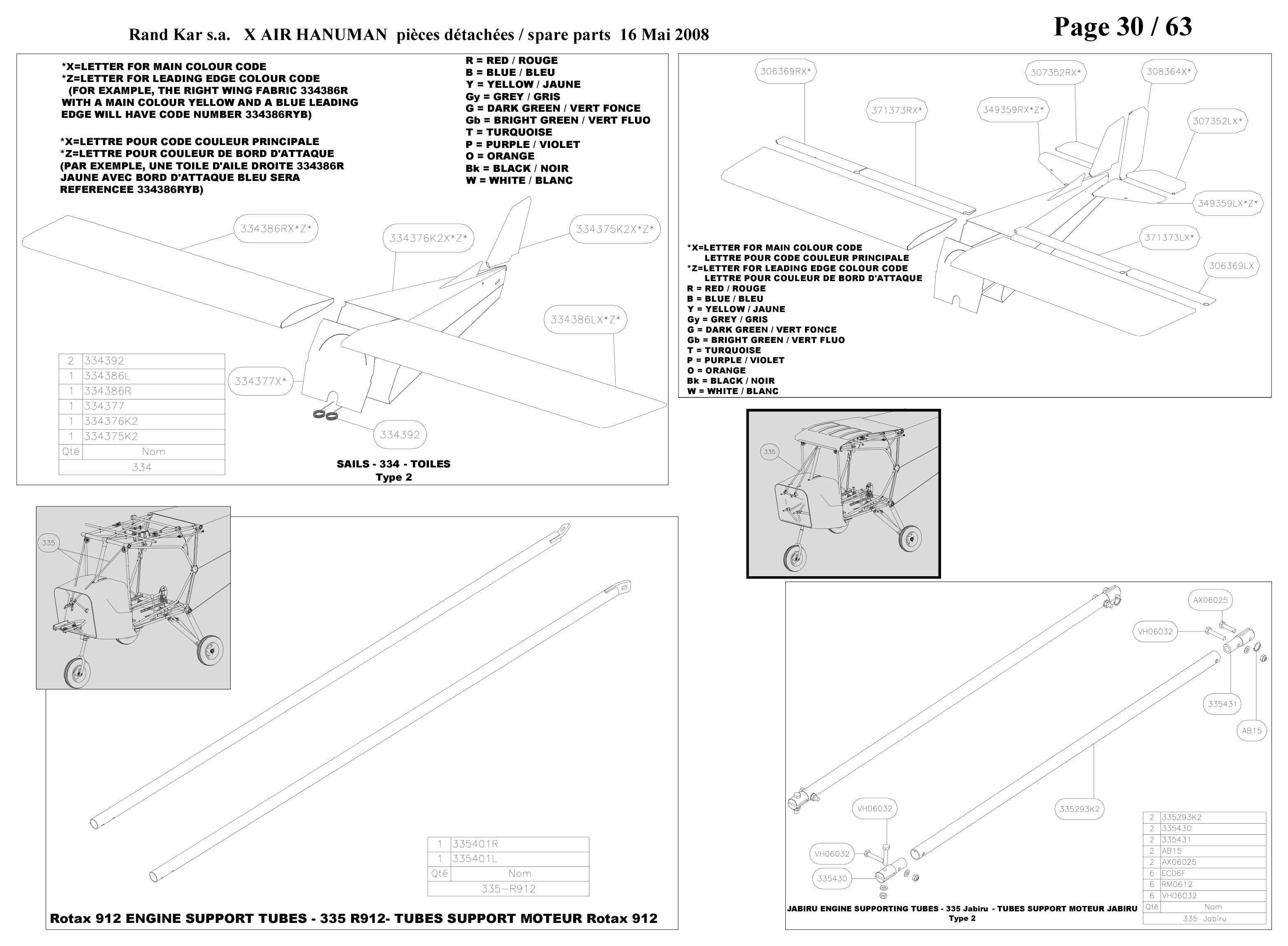 335401R – Engine supporting tubes (Hanuman) spare part diagram