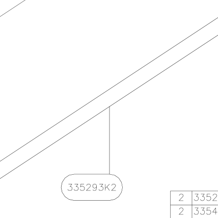 335293K2 – Engine supporting tubes (Hanuman) spare part diagram