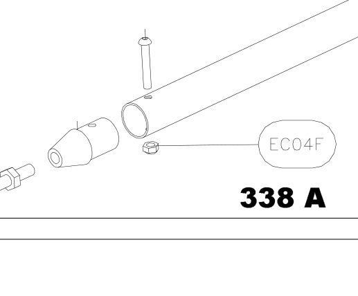 EC04F – Aileron control in wing (Hanuman) spare part diagram
