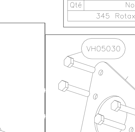 VH05030 – Engine frame (Hanuman) spare part diagram