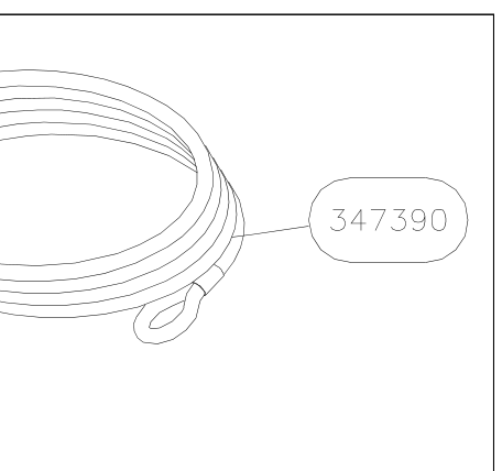 347390 – Undercarriage assy (Hanuman) spare part diagram