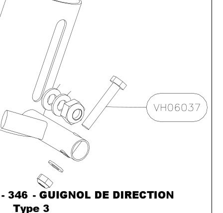 VH06037 – Undercarriage assy (Hanuman) spare part diagram