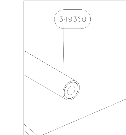 349360 – Stabilizer assy (Hanuman) spare part diagram